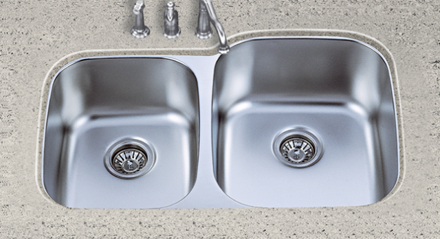 S601R Stainless Steel 60/40 Sink - Click Image to Close