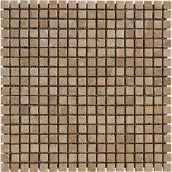 Classic Mosaic Travertine 5/8x5/8 - Click Image to Close